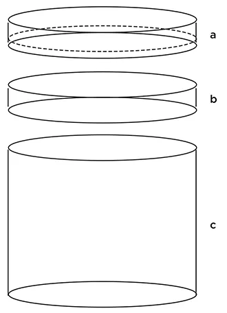 Determining the volume and density of soil improvers and growing media