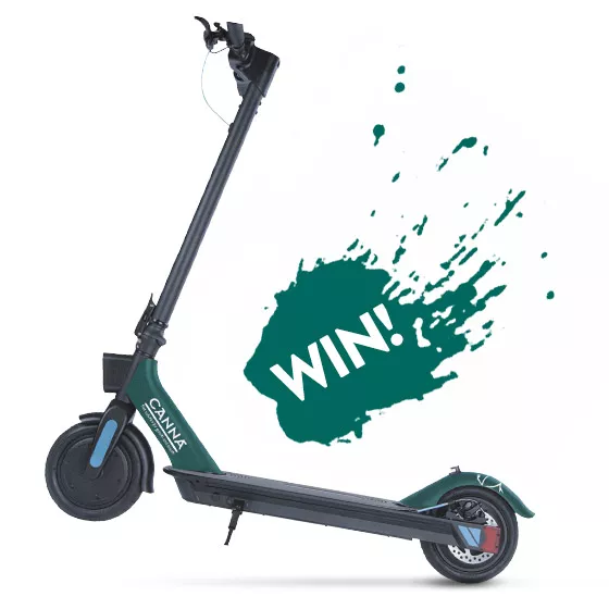 TELL US AND WIN! Our Exclusive CANNA Electric Scooter!